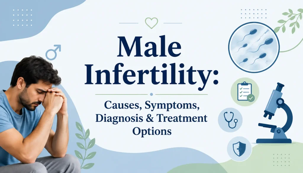 Male Infertility: Causes, Symptoms, Diagnosis & Treatment Options