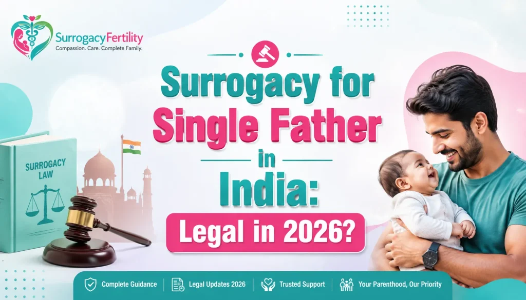 Surrogacy eligibility rules for single fathers in India 2026