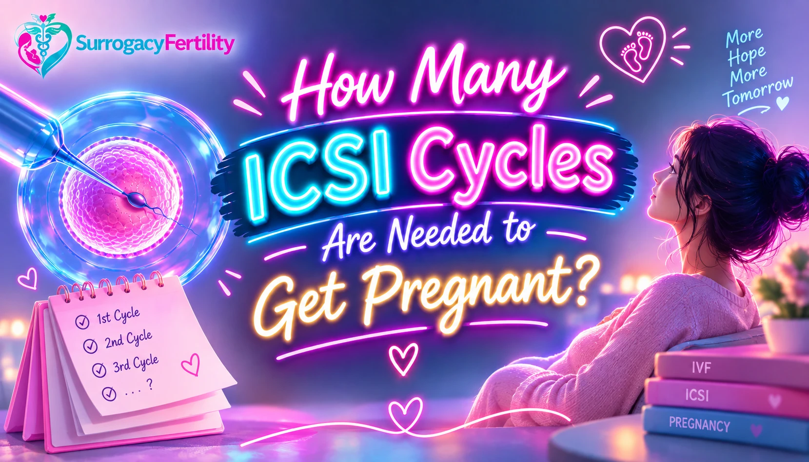 How Many ICSI Cycles Are Needed to Get Pregnant? - fertility specialist consulting couple on ICSI treatment.