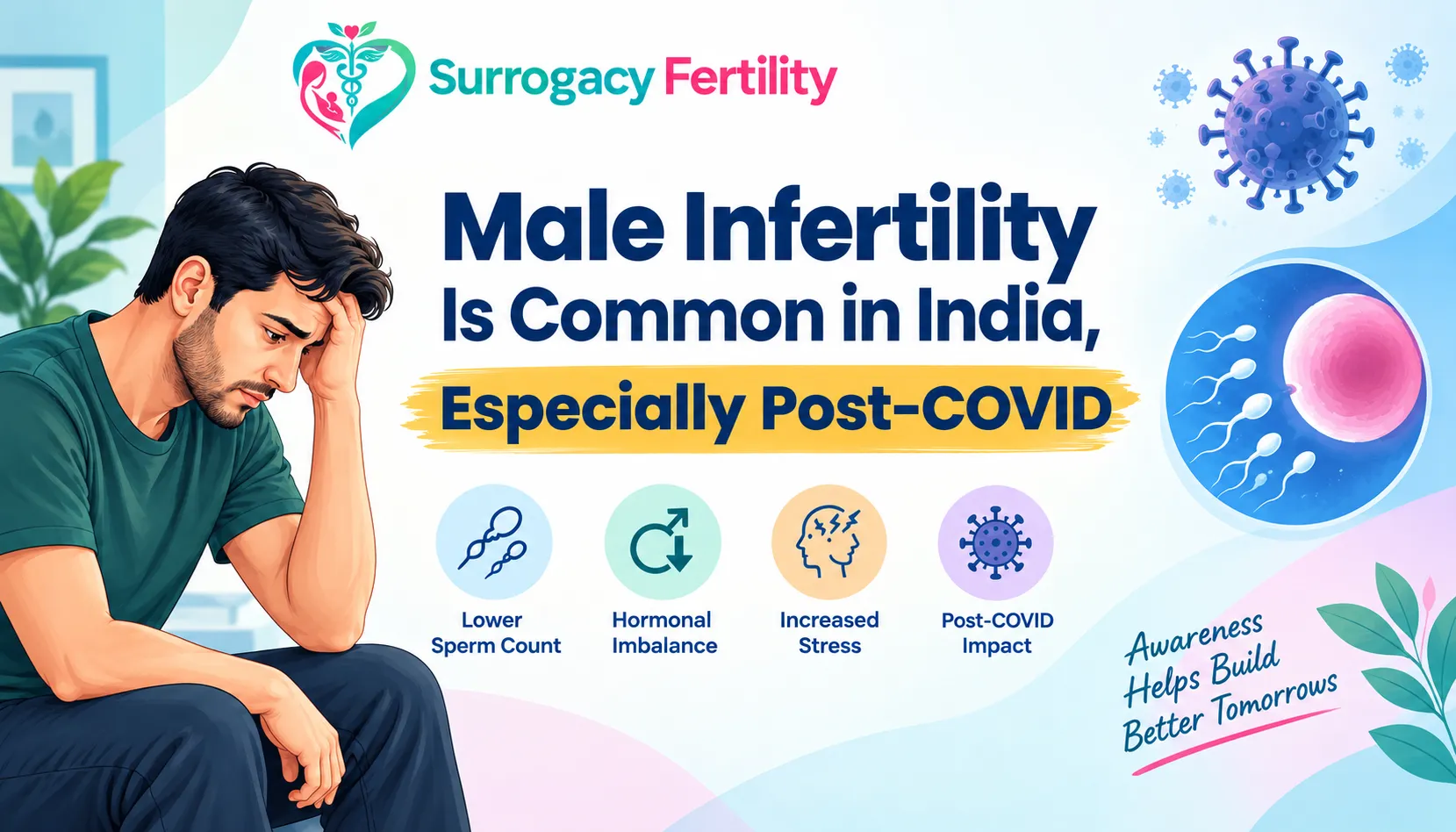 Male Infertility Is Common in India, Especially Post-COVID — doctor discussing diagnosis and treatment options with a male patien