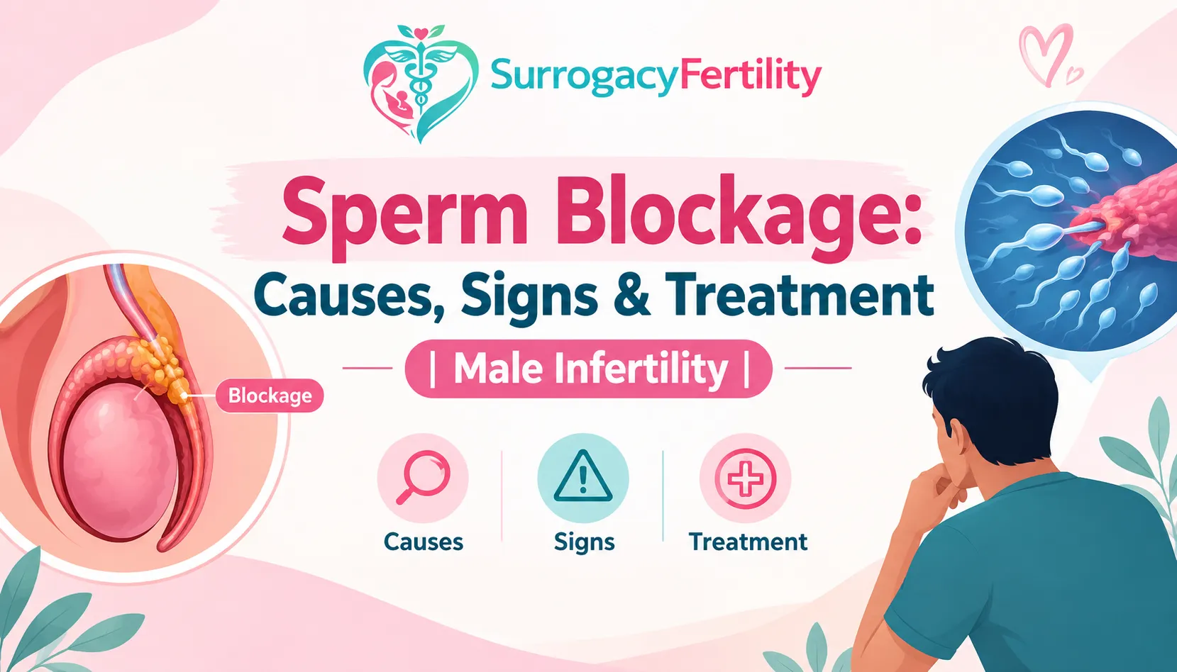 Sperm Blockage: Causes, Signs & Treatment | Male Infertility