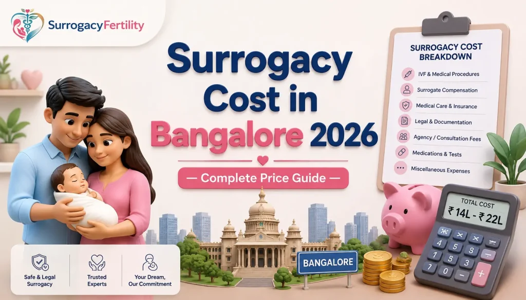 surrogacy cost in bangalore 2026