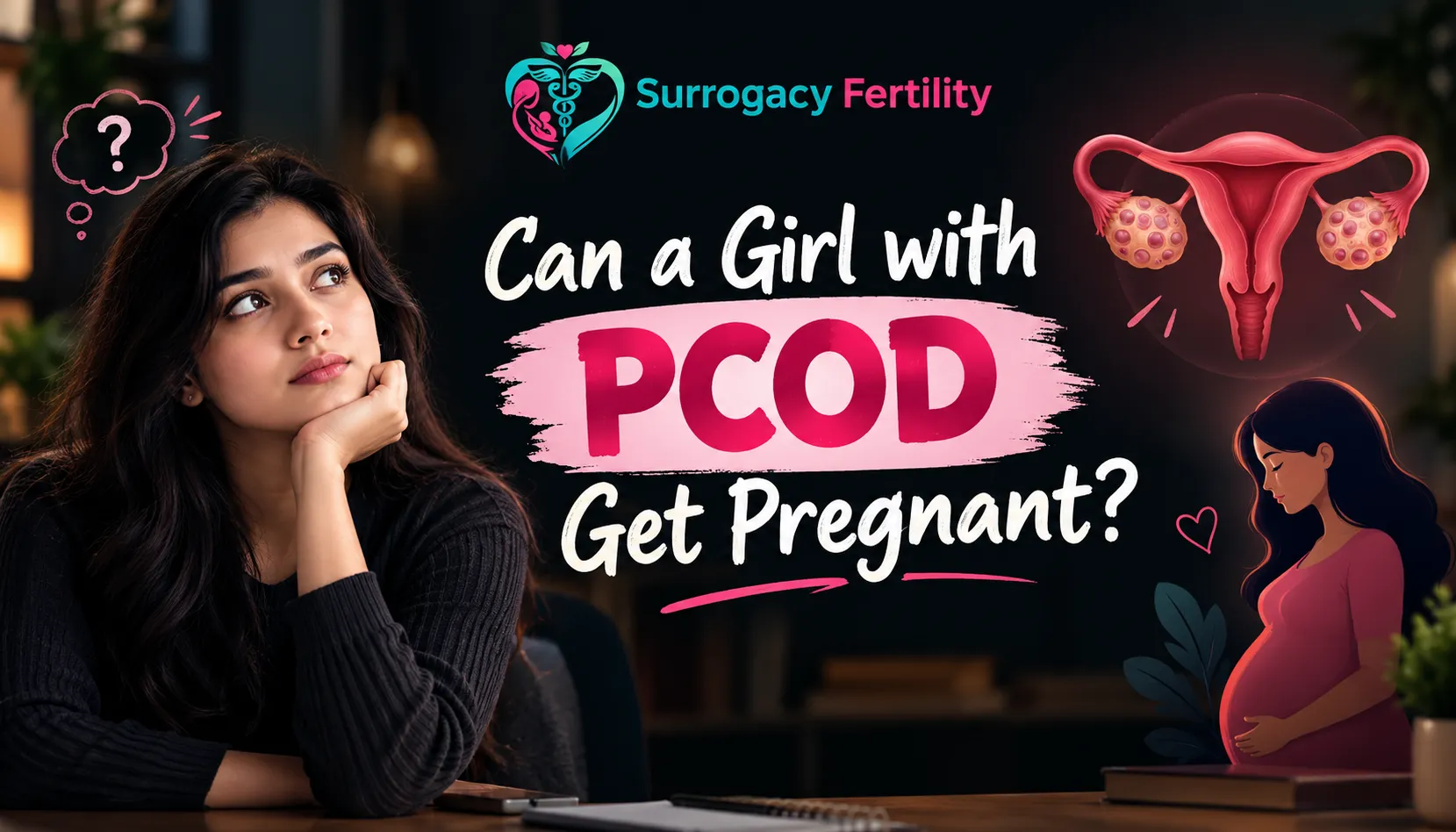 Can a Girl with PCOD Get Pregnant? Yes, with doctor guidance, a healthy diet and regular exercise